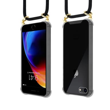 iPhone 7 / 7S / 8 / SE 2020 Deksel med Halskjede