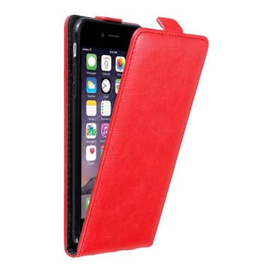 iPhone 6 PLUS / 6S PLUS deksel flip cover (rød)