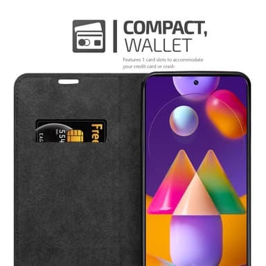 Samsung Galaxy M31s lommebokdeksel case (turkis)
