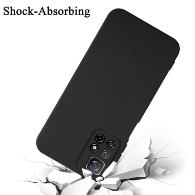 Redmi Note 11s 5G silikondeksel case (Svart)