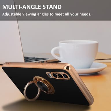 Huawei P30 silikondeksel case (svart)