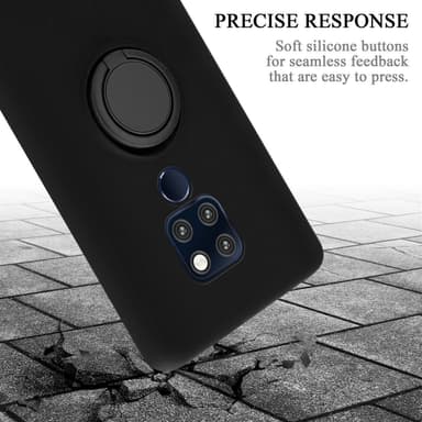 Deksel Huawei MATE 20 Ring Case (svart)
