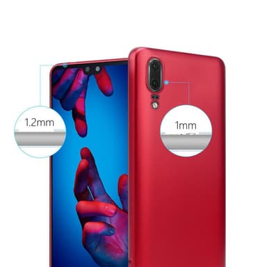 Deksel Huawei P20 Case Cover (rød)
