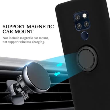 Deksel Huawei MATE 20 Ring Case (svart)