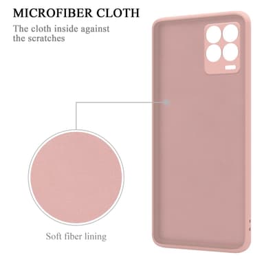 Deksel Realme 8 4G / 8 PRO Ring Case (rosa)