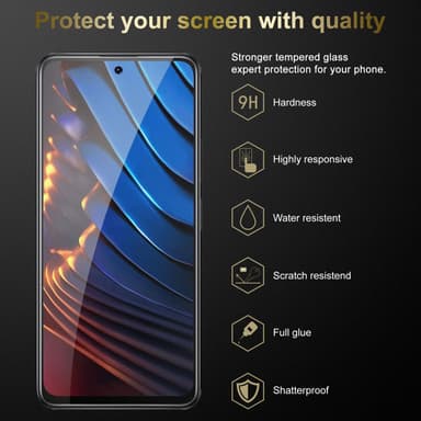 Xiaomi POCO X3 GT Skjermbeskytter Skärmskydd