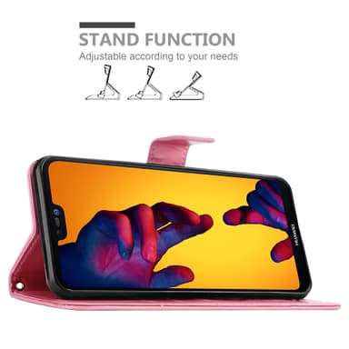 Huawei P20 LITE 2018 / NOVA 3E lommebokdeksel Blomster