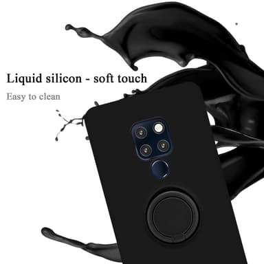 Deksel Huawei MATE 20 Ring Case (svart)