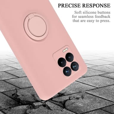 Deksel Realme 8 4G / 8 PRO Ring Case (rosa)