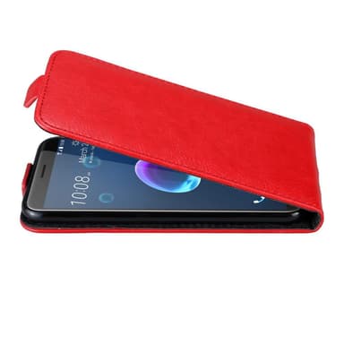 HTC Desire 12 deksel flip cover (rød)