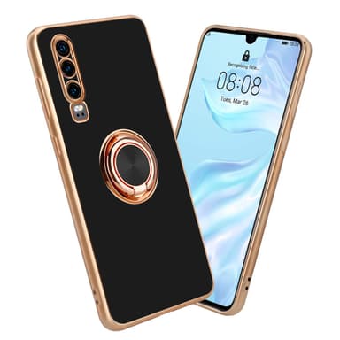 Huawei P30 silikondeksel case (svart)