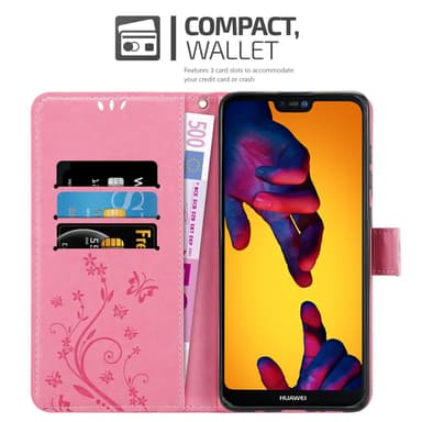 Huawei P20 LITE 2018 / NOVA 3E lommebokdeksel Blomster