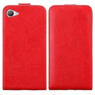 HTC Desire 12 deksel flip cover (rød)