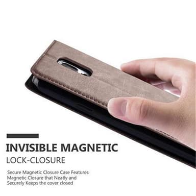 Samsung Galaxy S5 / S5 NEO lommebokdeksel case (brun)