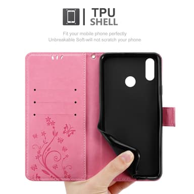 Huawei P20 LITE 2018 / NOVA 3E lommebokdeksel Blomster