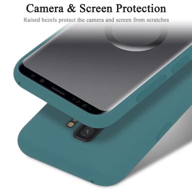 Samsung Galaxy S9 PLUS silikondeksel case (grønn)
