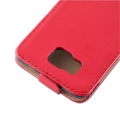 Samsung Galaxy ALPHA Deksel Flip Case (rød)