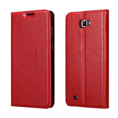 Samsung Galaxy NOTE 1 lommebokdeksel case (rød)