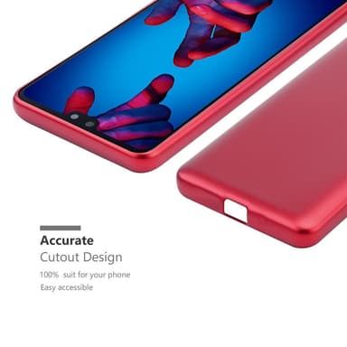 Deksel Huawei P20 Case Cover (rød)