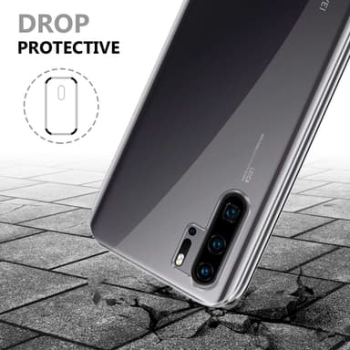 Huawei P30 PRO Deksel 360 Case Cover (gjennomsiktig)