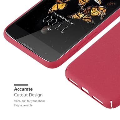 LG K8 2016 Hardt Deksel Cover (rød)