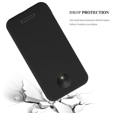 Deksel Motorola MOTO C Silikon cover (svart)
