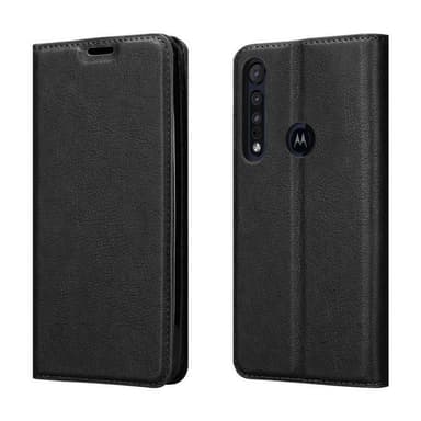 Motorola MOTO G8 PLUS lommebokdeksel case (svart)