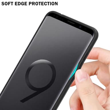 Deksel Samsung Galaxy S9 PLUS Case Cover (svart)
