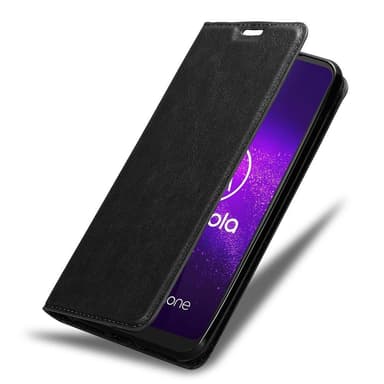 Motorola MOTO G8 PLUS lommebokdeksel case (svart)
