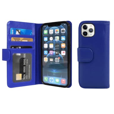 iPhone 13 PRO MAX lommebokdeksel case (blå)