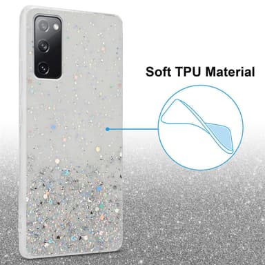 Samsung Galaxy S20 FE Silikondeksel Glitter