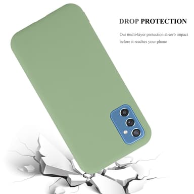 Deksel Samsung Galaxy M52 5G Silikon cover (grønn)