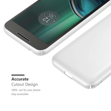 Deksel Motorola MOTO G4 PLAY Case Cover (sølv)