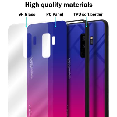 Deksel Samsung Galaxy S9 PLUS Case Cover (svart)