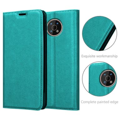 Nokia G50 5G lommebokdeksel case (turkis)