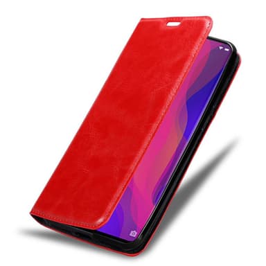 Oppo FIND X lommebokdeksel case (rød)