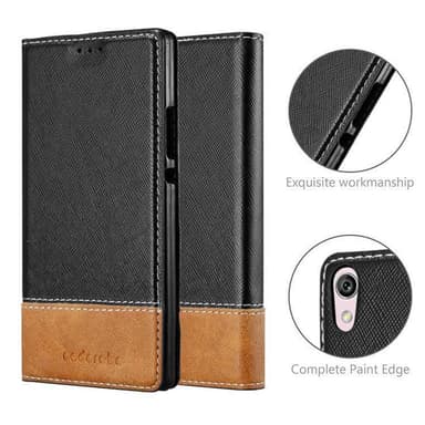 Huawei ASCEND P7 Deksel Case Cover (svart)