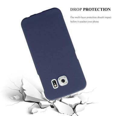 Samsung Galaxy S6 EDGE Hardt Deksel Cover (blå)