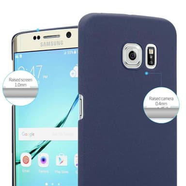 Samsung Galaxy S6 EDGE Hardt Deksel Cover (blå)