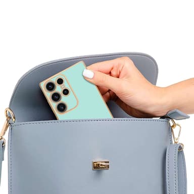 Samsung Galaxy S23 ULTRA silikondeksel case (Grønn)