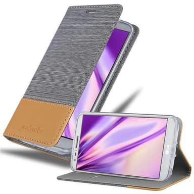 LG G2 lommebokdeksel etui (grå)