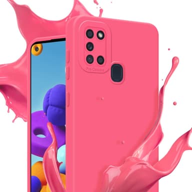 Samsung Galaxy A21s Deksel case (rød)