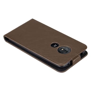 Motorola MOTO E5 / G6 PLAY deksel flip cover (brun)