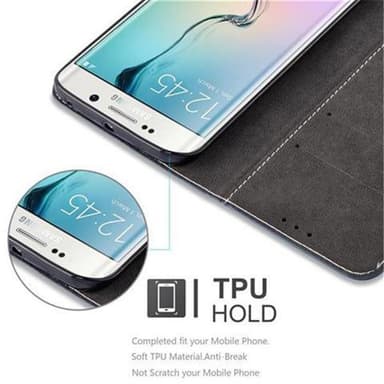 Samsung Galaxy S6 EDGE Deksel Case Cover (blå)