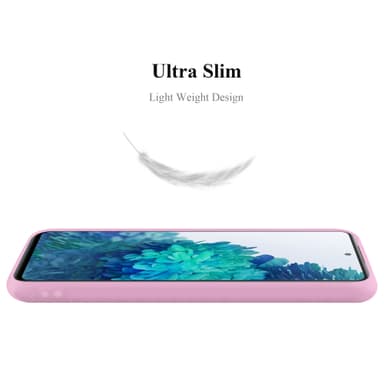 Deksel Samsung Galaxy S20 FE Silikon cover (rosa)