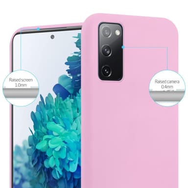 Deksel Samsung Galaxy S20 FE Silikon cover (rosa)