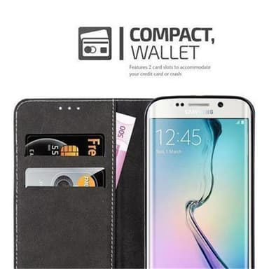 Samsung Galaxy S6 EDGE Deksel Case Cover (blå)