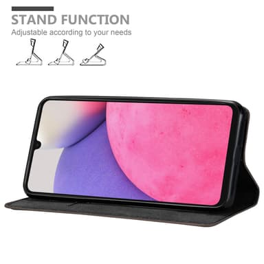 Samsung Galaxy A33 5G lommebokdeksel case (brun)