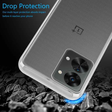 OnePlus Nord 2T deksel ultra slim (gjennomsiktig)