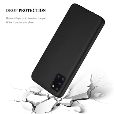 Deksel Samsung Galaxy A31 Case Cover (svart)